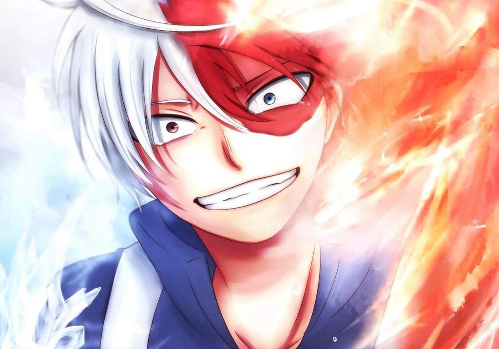 shoto todoroki smile