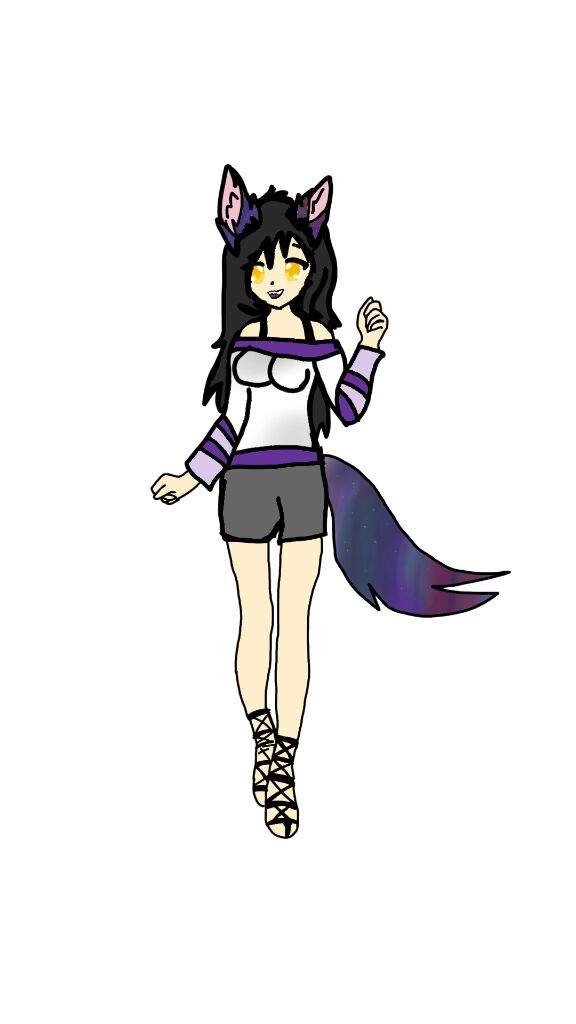 Here are some drawings of my Werewolf/Witch oc | Aphmau Amino