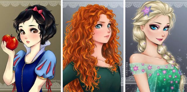 Princesas Disney Versão Anime Disney Amino Pt Amino 8964