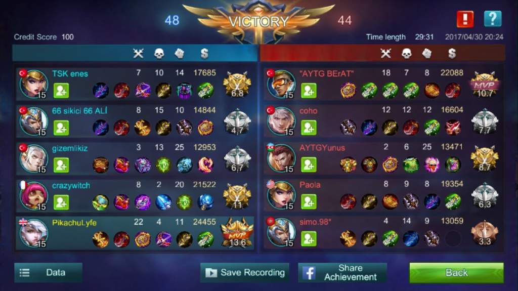 Ranked Game Mobile Legends Amino Amino
