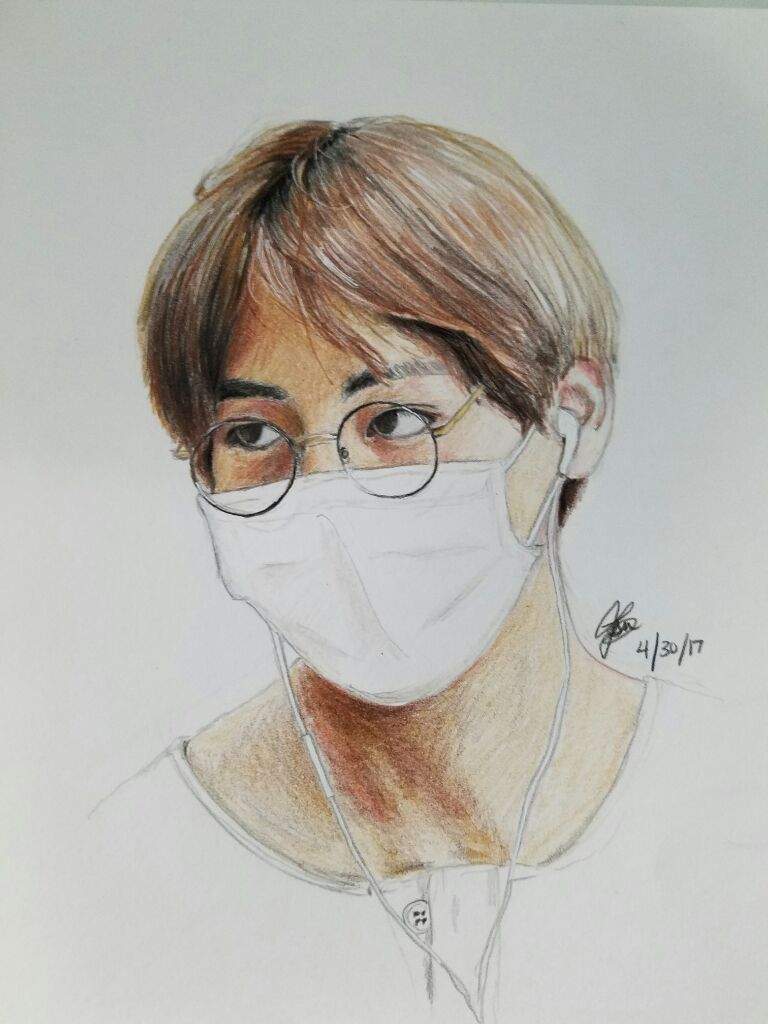 Taehyung Mask Fanart | Kim Taehyung Amino