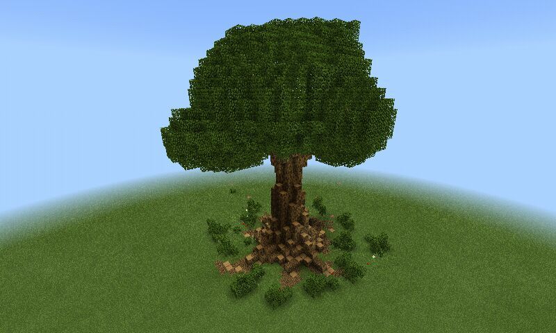 Minecraft Big Oak Tree
