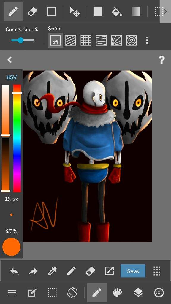 Drawing Request Disbelief Papyrus Undertale Amino