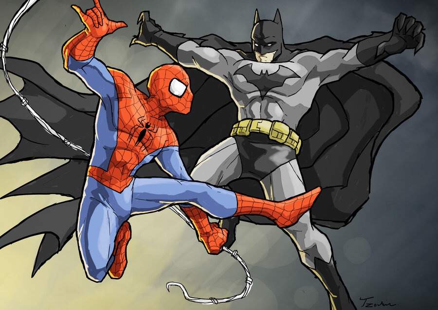 Why Batman VS Spiderman is Stupid | Comics Amino
