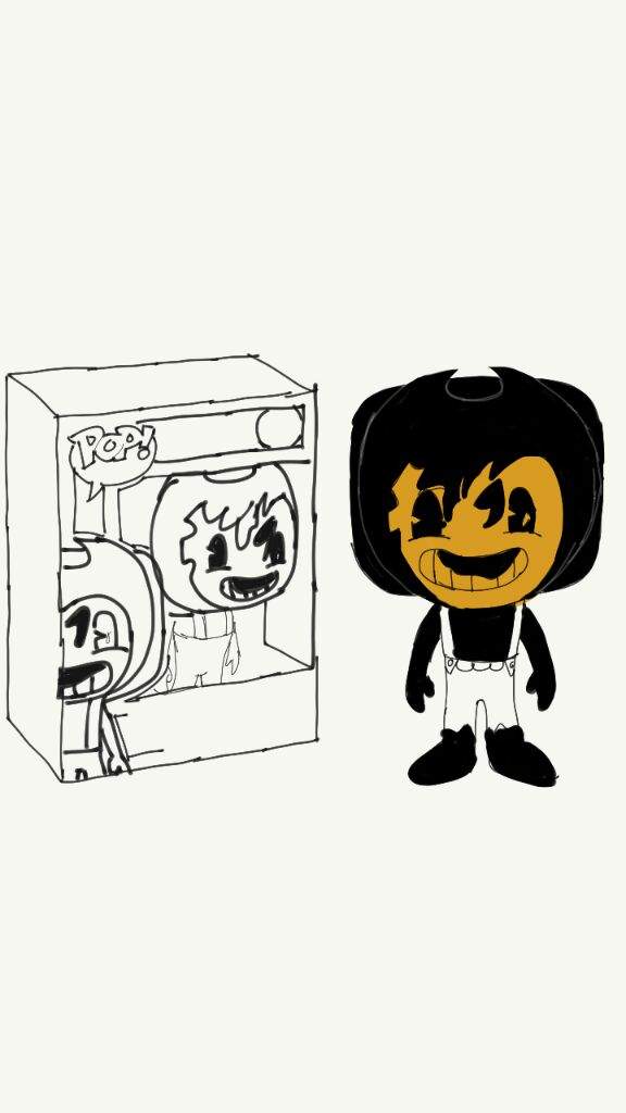 BATIM Funko POP! Fanmade Concept Art | 🎥Bendy And The Ink Machine🎥 Amino