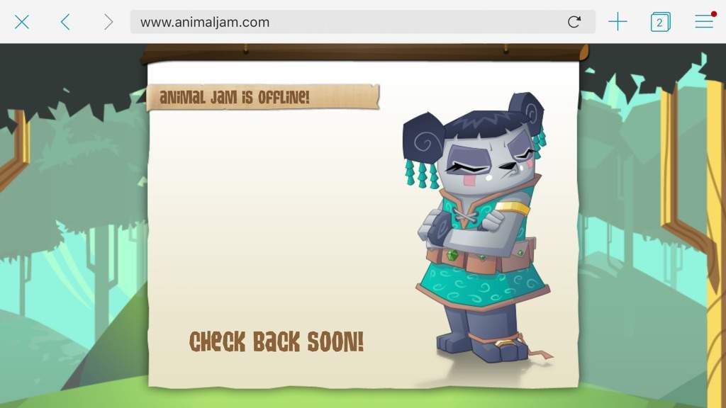 why is animal jam offline