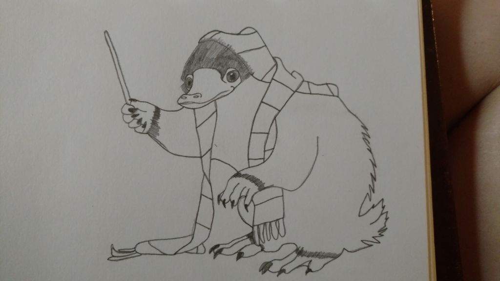 Niffler Drawing Harry Potter Amino