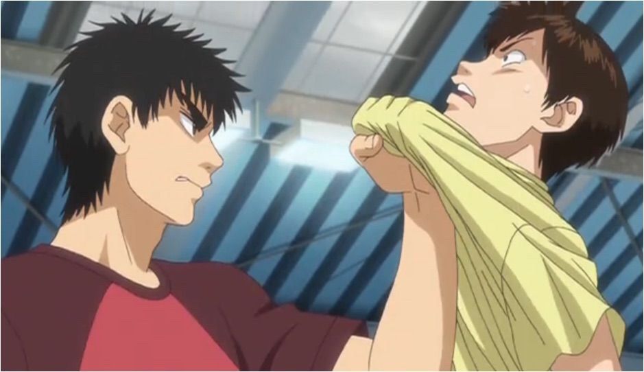 Pissed off anime guy