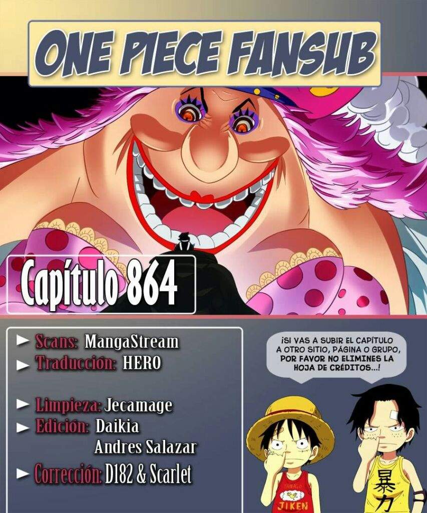 Manga 864 One Piece Revolution Amino