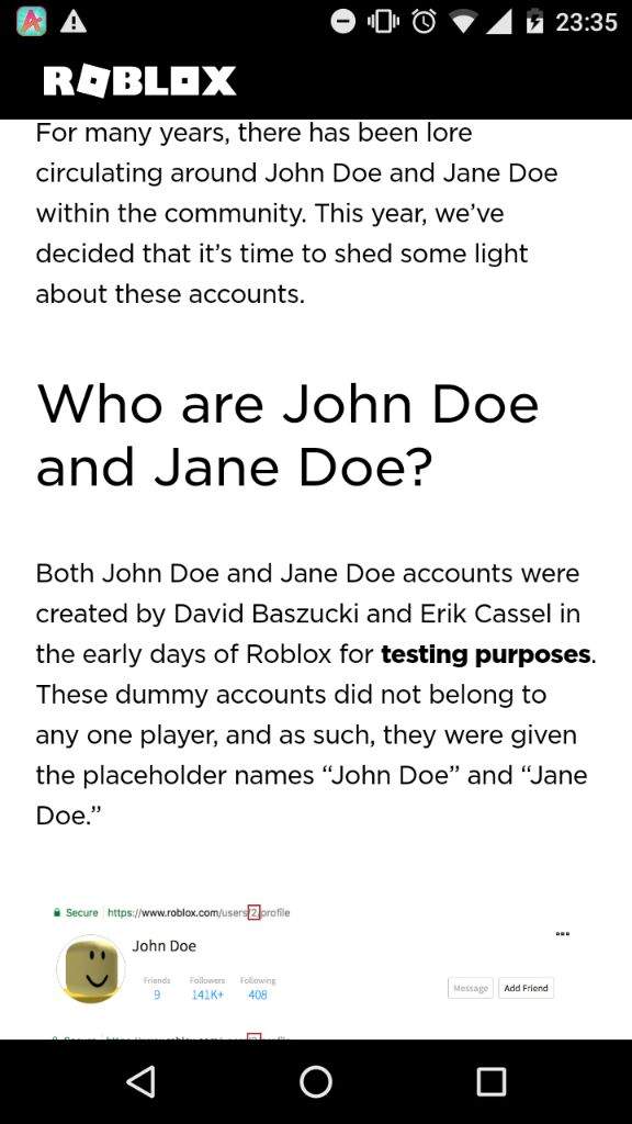 Hablemos De John Doe Roblox Amino En Espanol Amino - quien es john doe de roblox