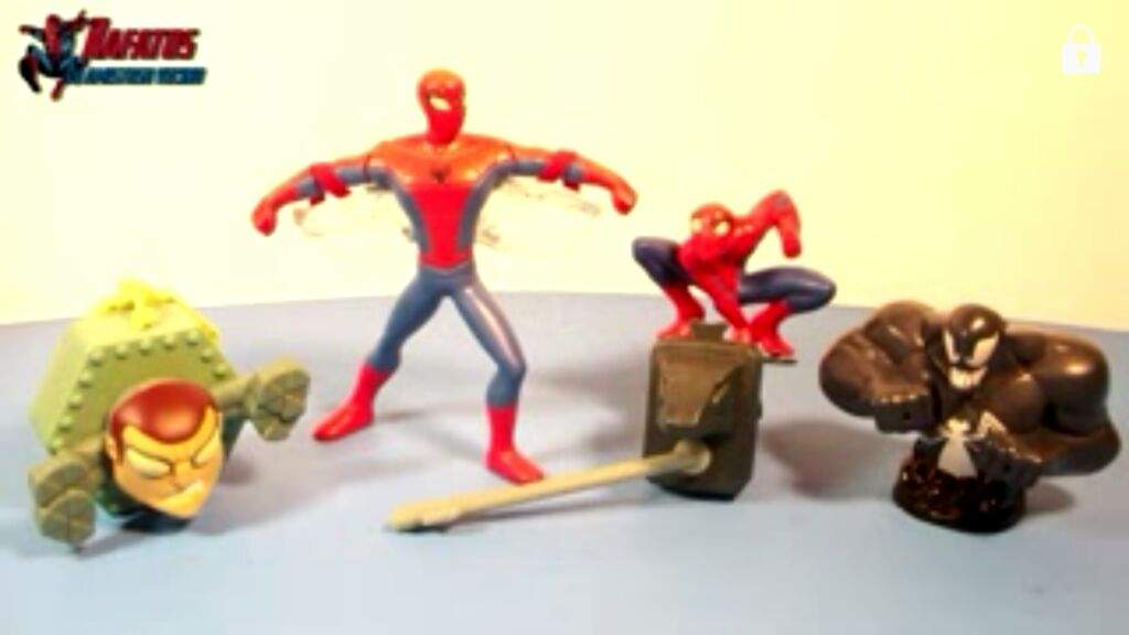 juguetes del espectacular hombre araña