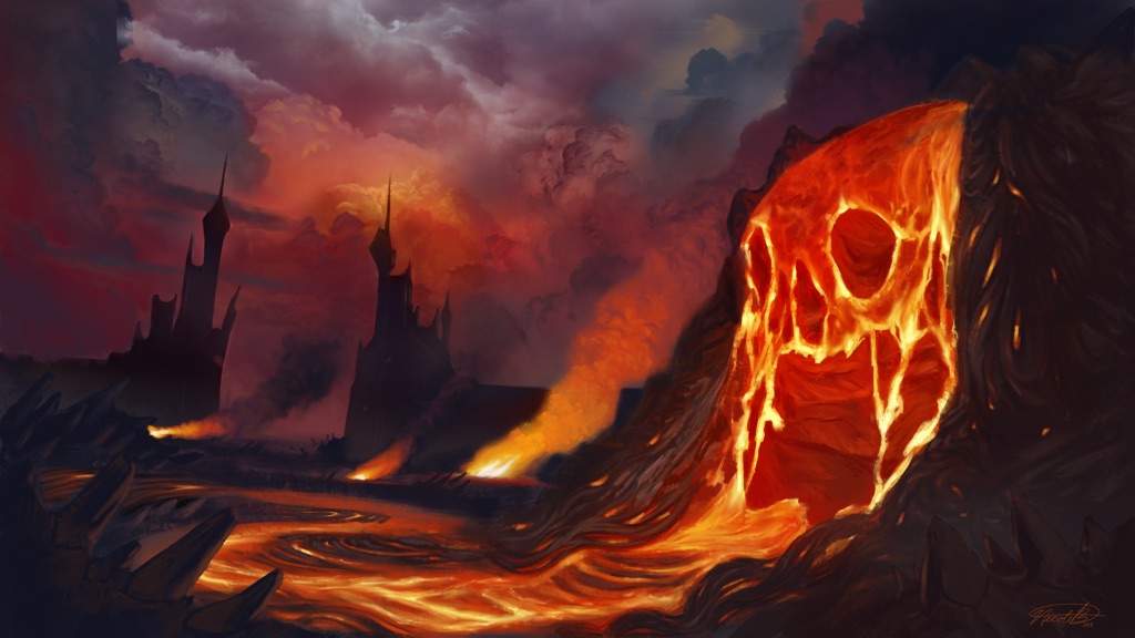 Volcanic Landscape | Art Amino