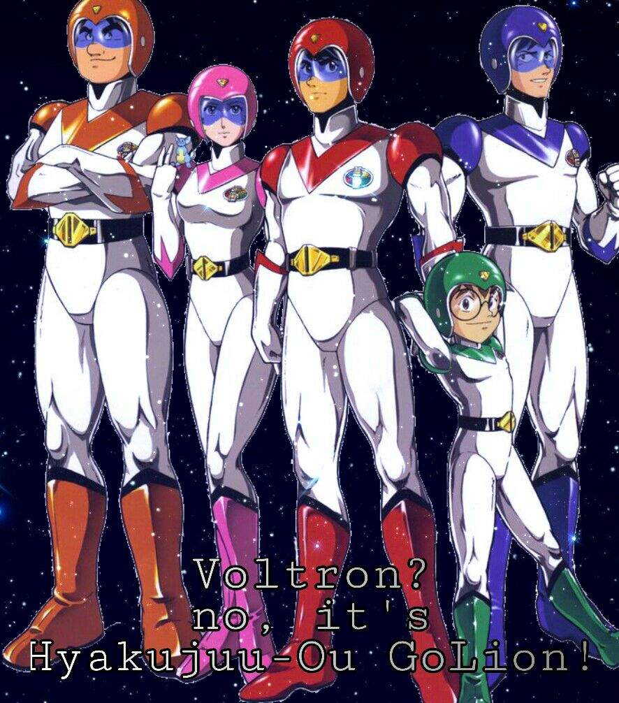 Voltron? No, it's Hyakujuu-Ou GoLion! | Anime Amino