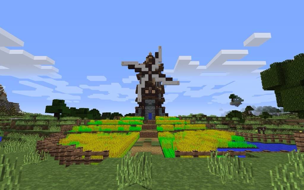 ~ Medieval Windmill ~ | Minecraft Amino