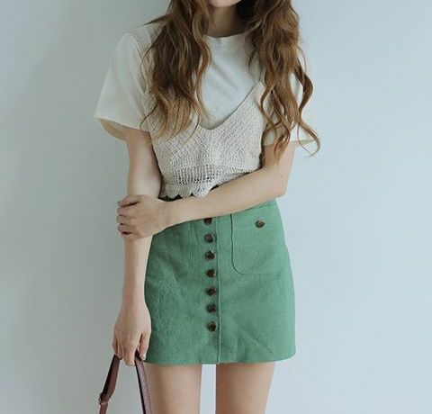 Green Aesthetics & Outfit Ideas Vol 2 • | Korean Fashion Amino