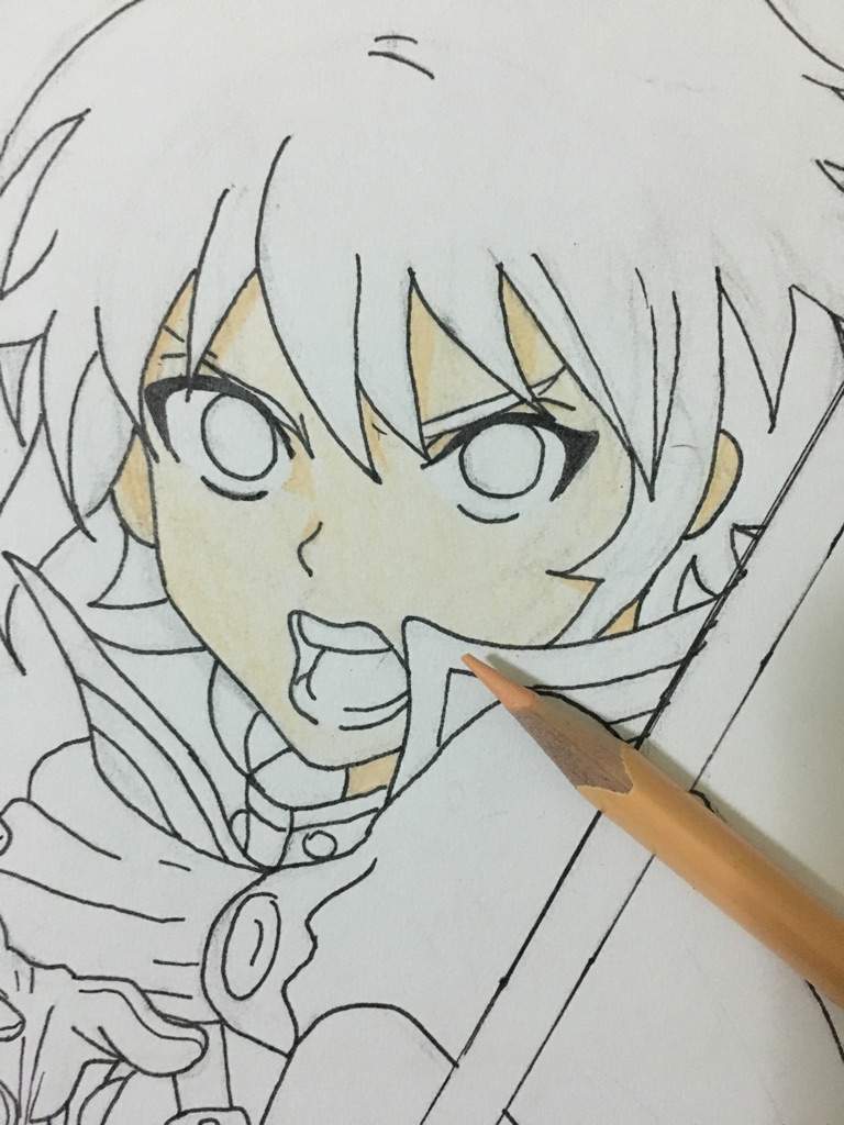 Yuichiro Hyakuya || Drawing | Anime Amino