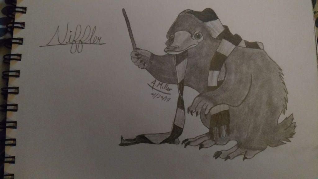 Niffler Drawing Harry Potter Amino