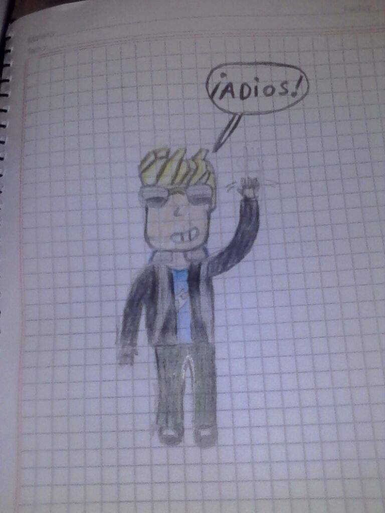 Dibujo De Mi Personaje Roblox Amino Amino - 