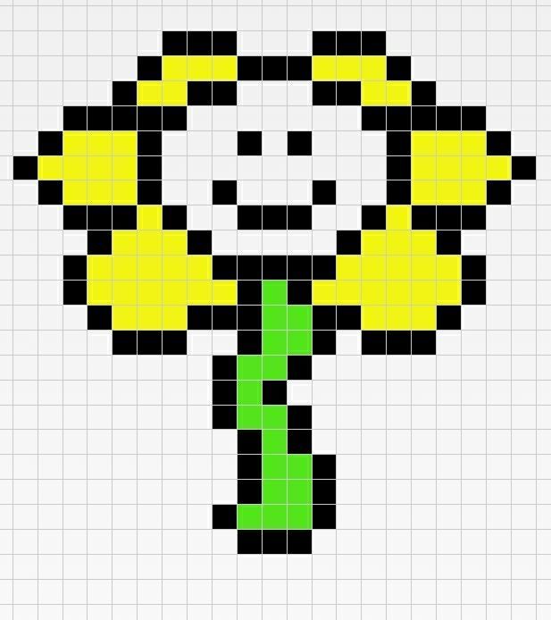 Flowey the flower sprite | Undertale Amino