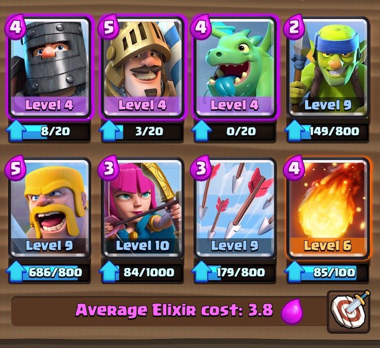Double Prince Deck For Arena 7 Clash Royale Amino