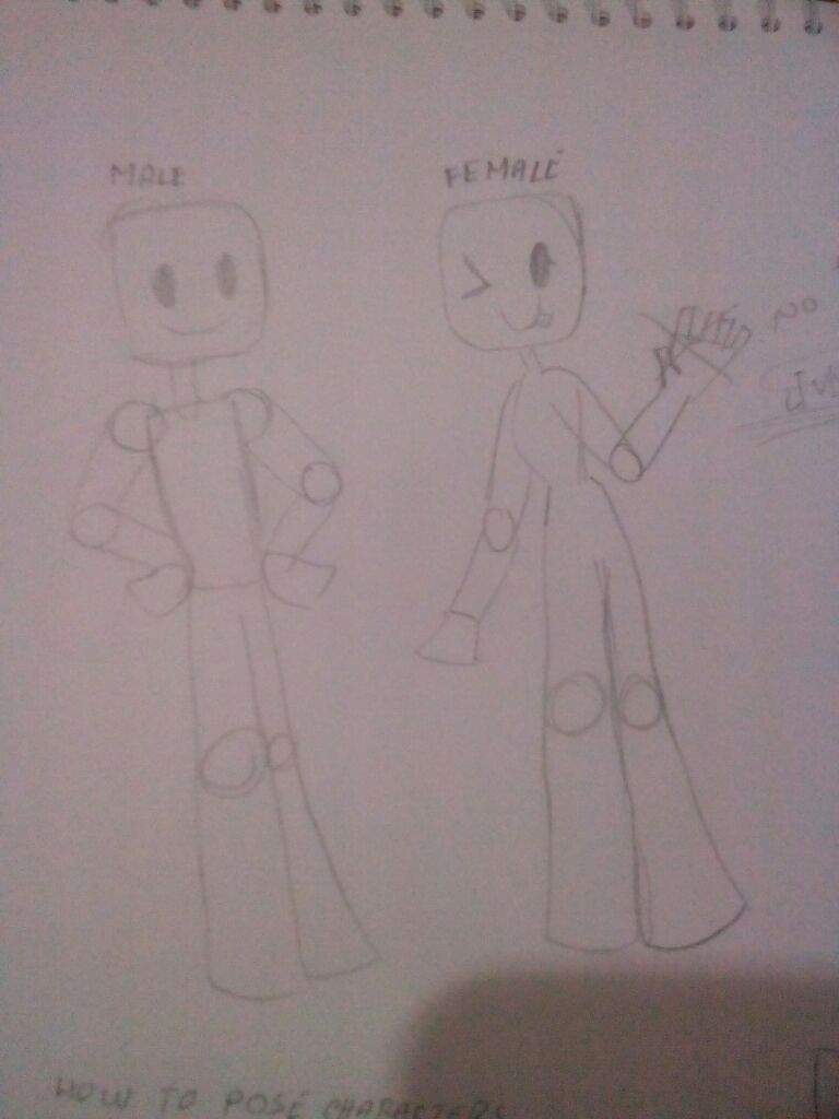 Roblox Character Sketch