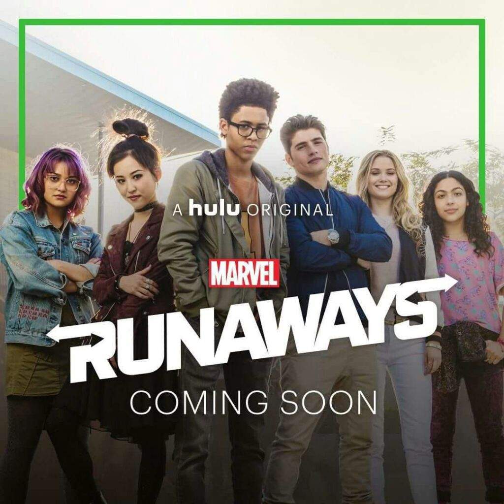 THE RUNAWAYS logo revealed in new promo image! | Comics Amino