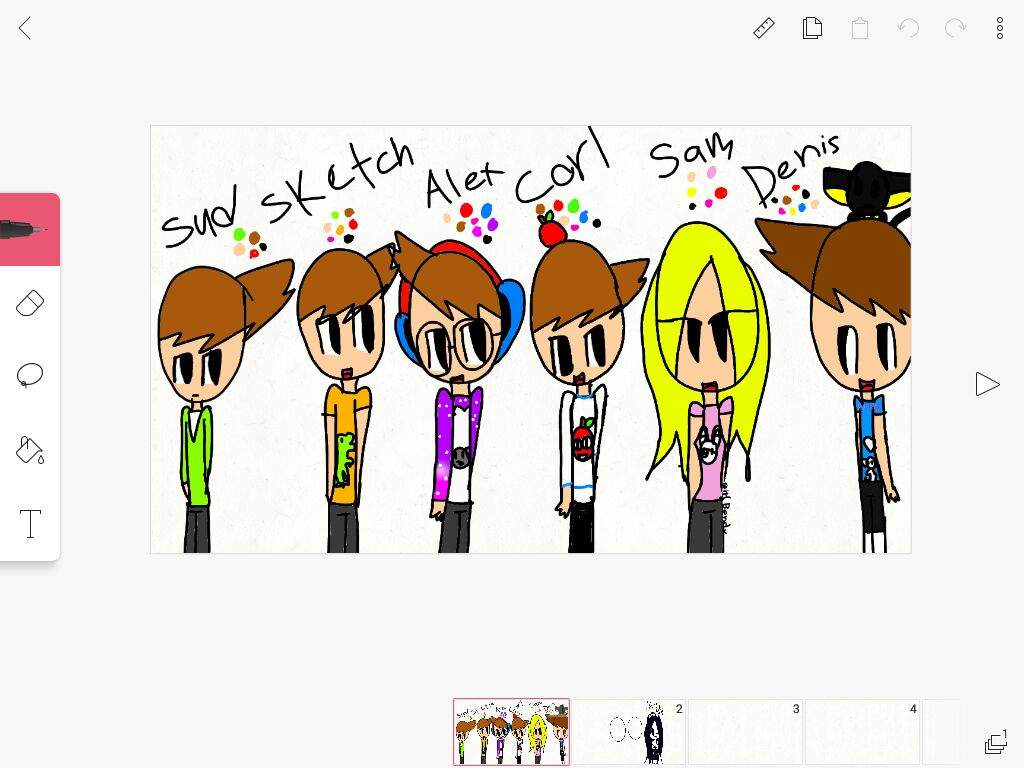 Sketch And Sud And Sam And Alex And Dince And Corl Roblox Amino