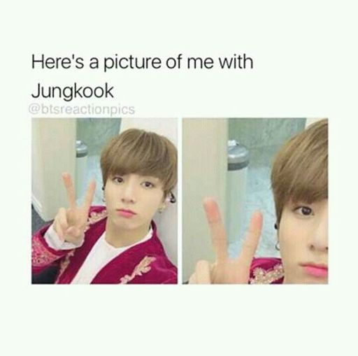 Heres a picture of me with jungkook | ARMY's Amino