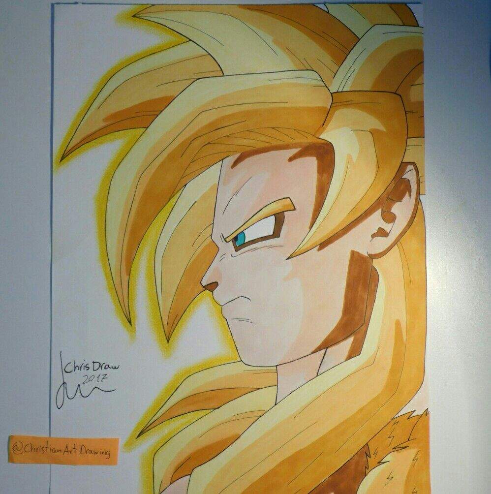 Goku ssj4 dorado | Arte Anime Amino Amino