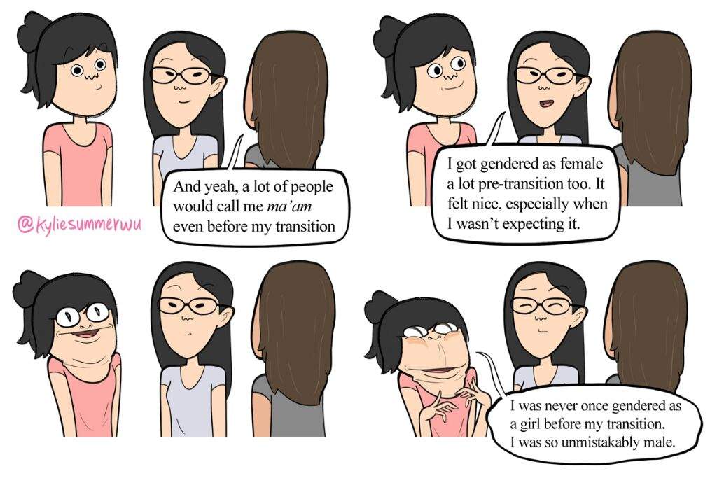 LGBT Comic: Trans Girl Next Door.