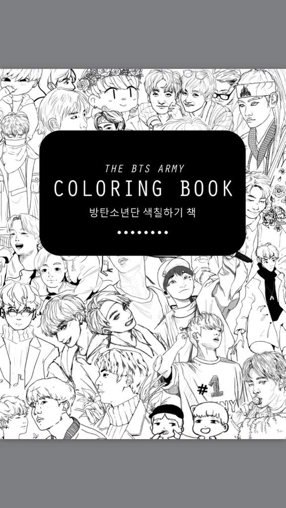 Download BTS coloringbook gratuit ! | La Kpop Francaise Amino