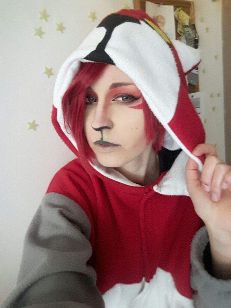 voltron red lion hoodie