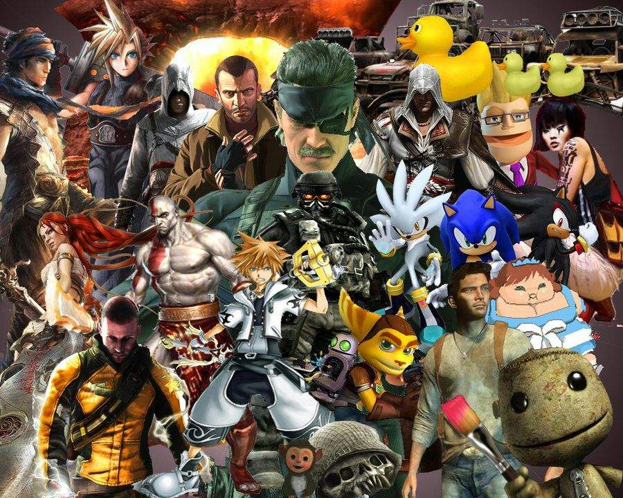 Где есть такие игры разные. Персонажи компьютерных игр. Крутые персонажи. Популярные персонажи компьютерных игр. Известные персонажи из компьютерных игр.