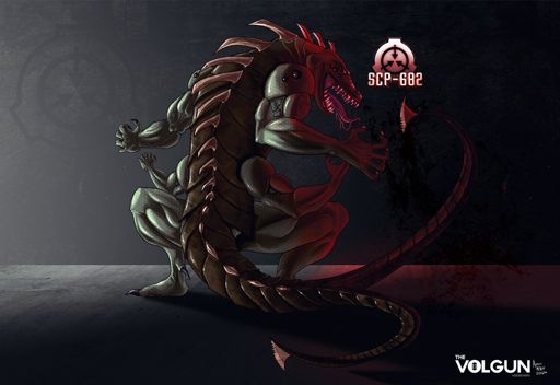 SCP-682 Reptil Indestructible, By Detective void Fan's