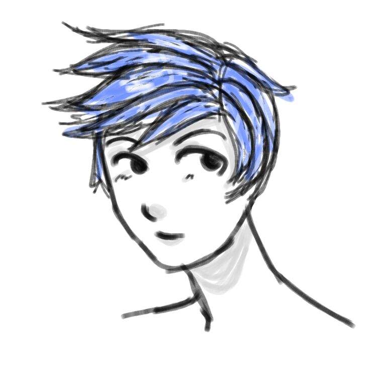 Guest Sad Blue Hair Roblox