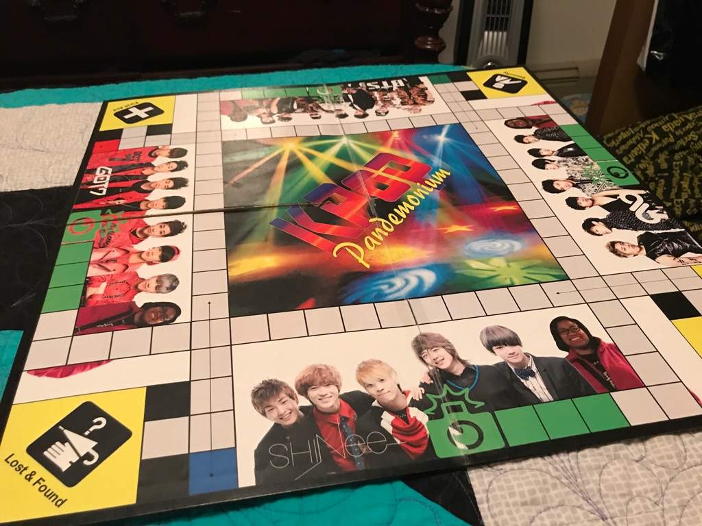 My Awesome Kpop Board Game 5HINee 「샤이니」 Amino