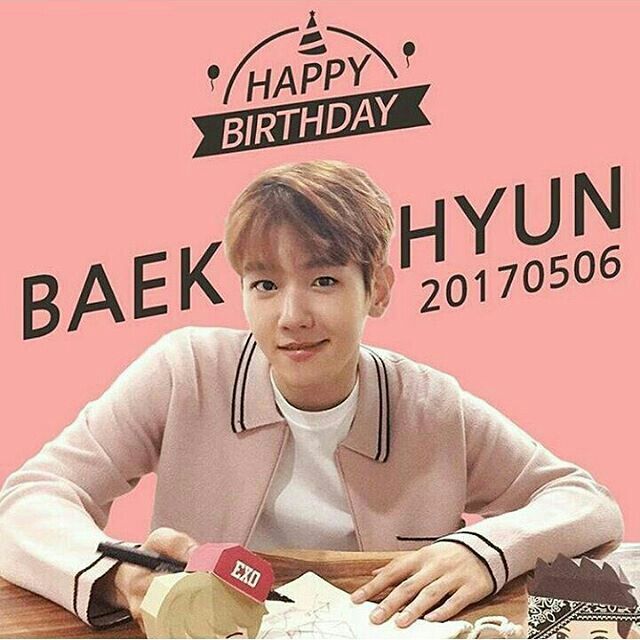 Happy Birthday Baekhyun Exo K Pop Amino