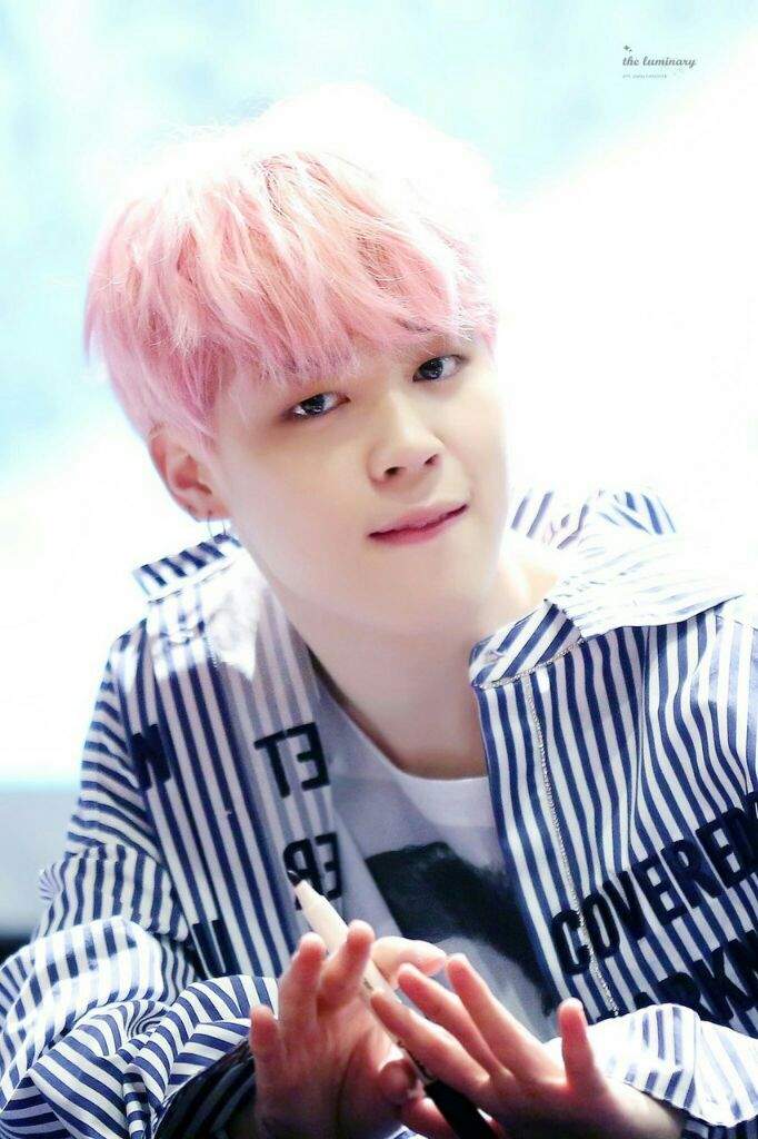 Pink haired Jimin Appreation post | ARMY's Amino