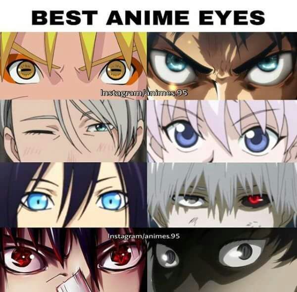 Best anime eyes 👀 | Anime Amino