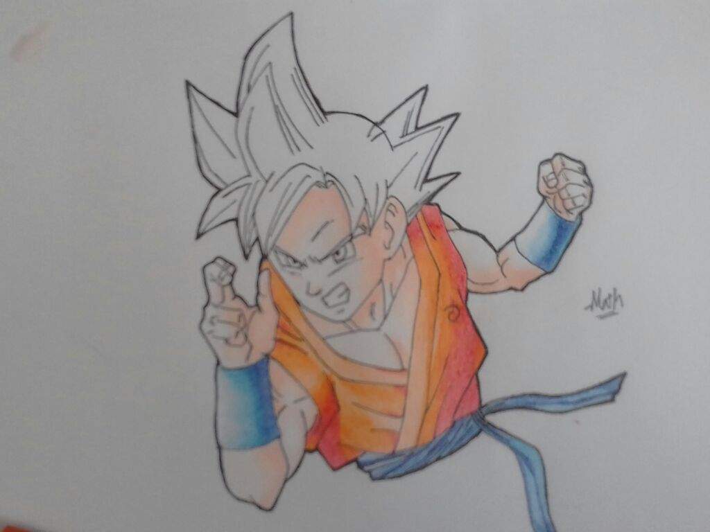 Goku SSJGod - DBS Drawing | DragonBallZ Amino