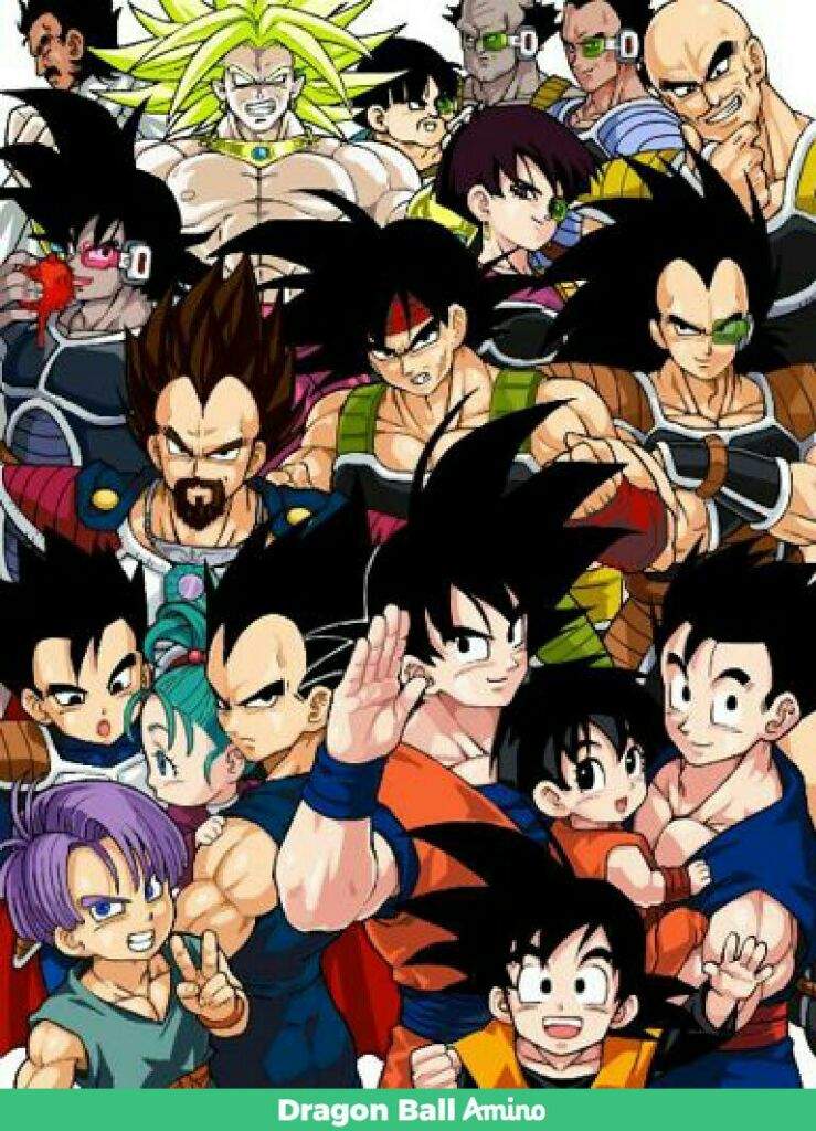 Todos Sayajins😀😄😃 Dragon Ball Oficial™ Amino