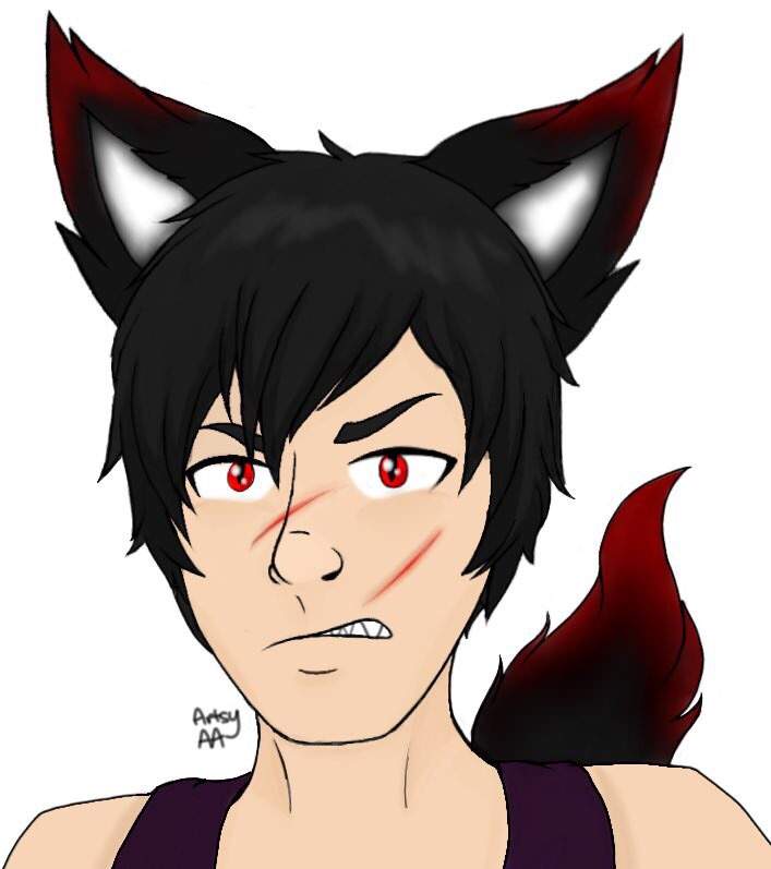 Aaron the Ultima Werewolf! | MCD: Minecraft Diaries Amino Girl With Wolf Ears And Tail Drawing