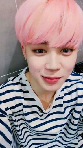 Jimin with fluffy pink hair | ARMY's Amino