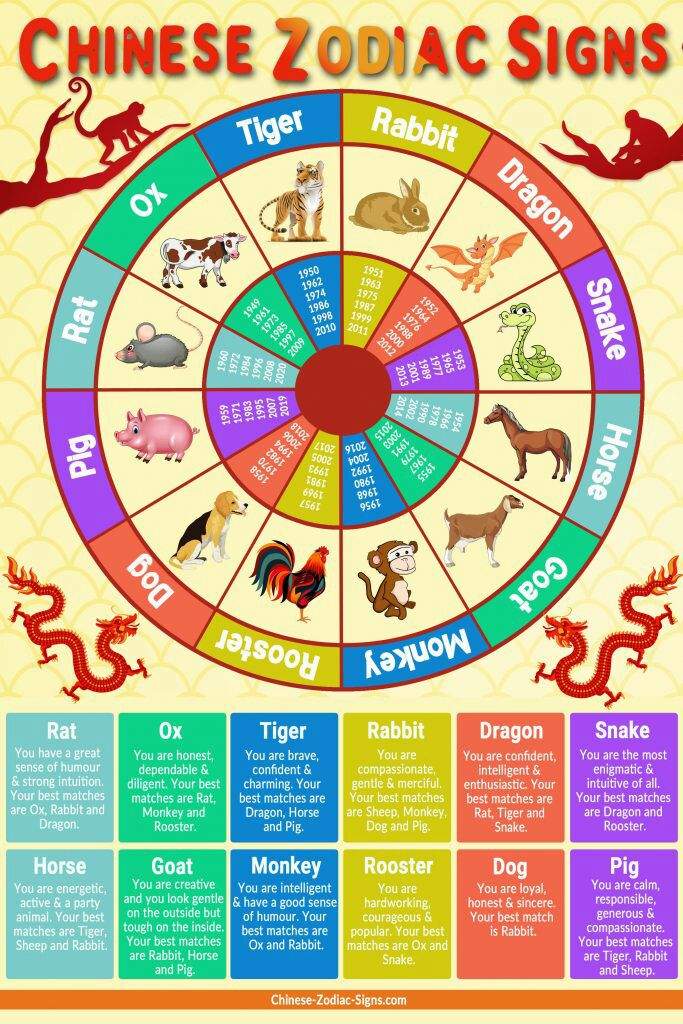 Chinese Zodiac Signs Of HP Characters Part 1 Harry Potter Amino