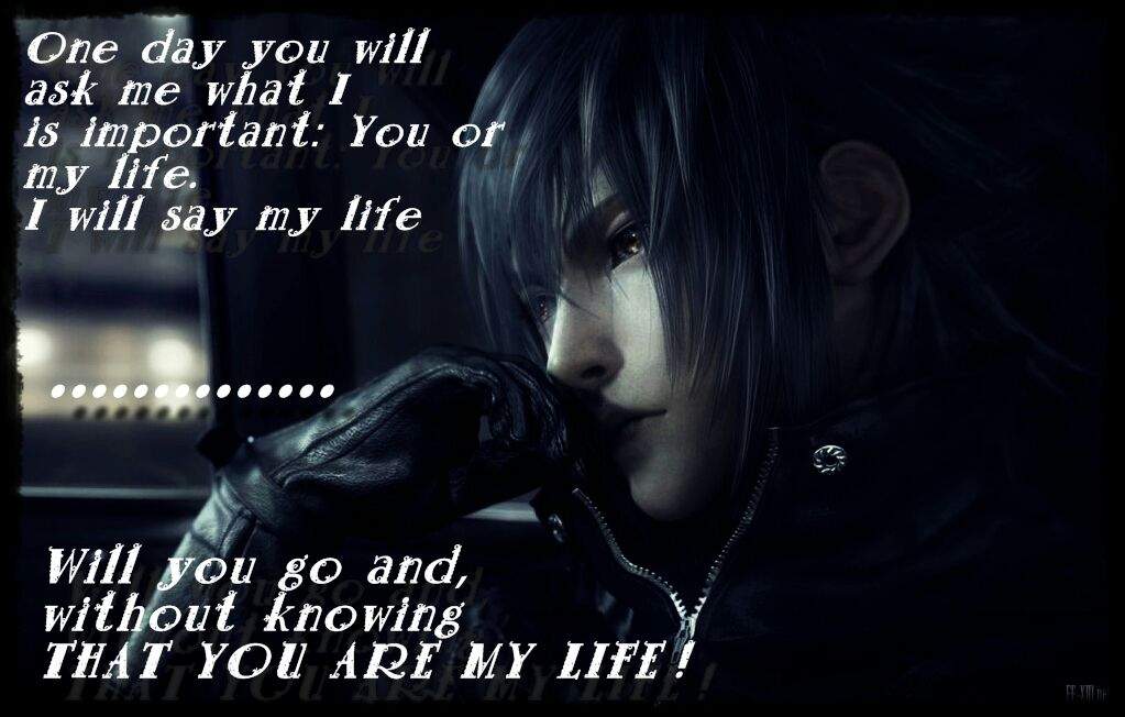 Noctis and luna quote | Final Fantasy Amino