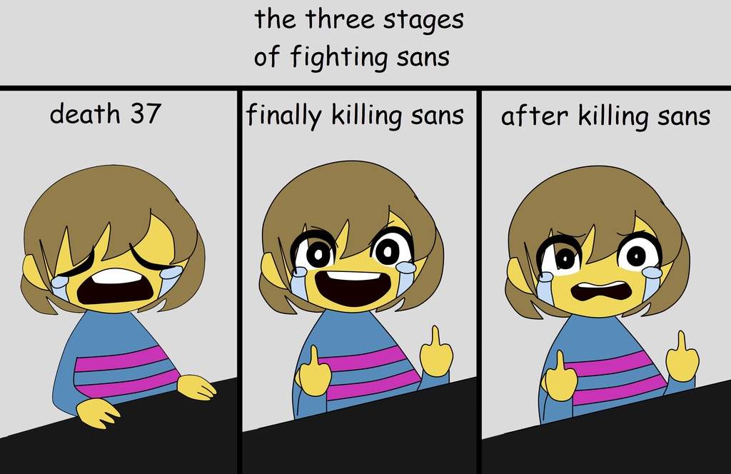 Sans 3 stages | Undertale Amino