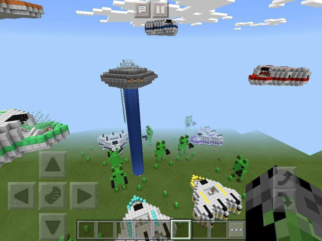 Alien invasion | Minecraft Amino