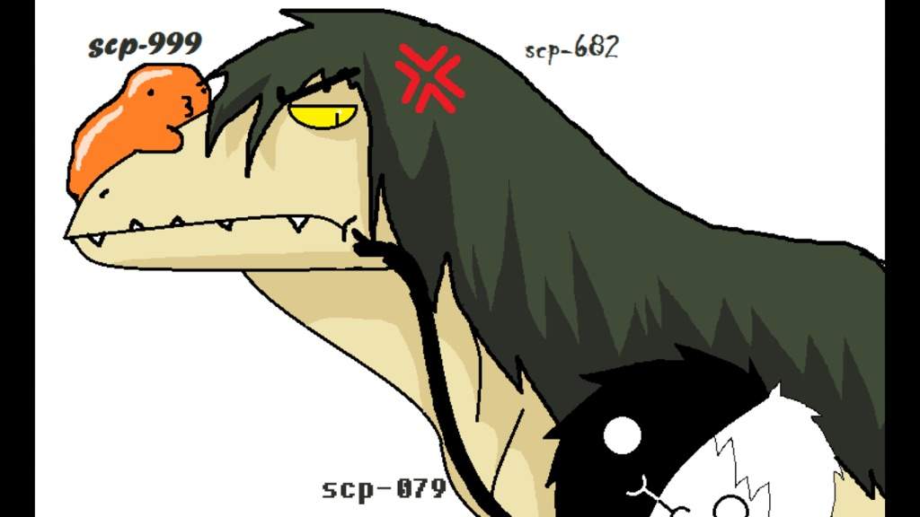 Scp 682 рисунок