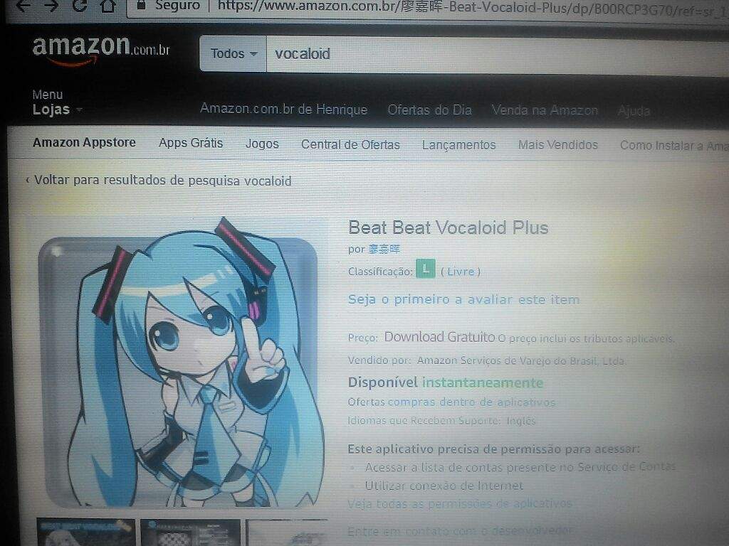 Beat Beat Vocaloid Plus Sim Ele Ainda Existe Vocaloid Br Pt Amino