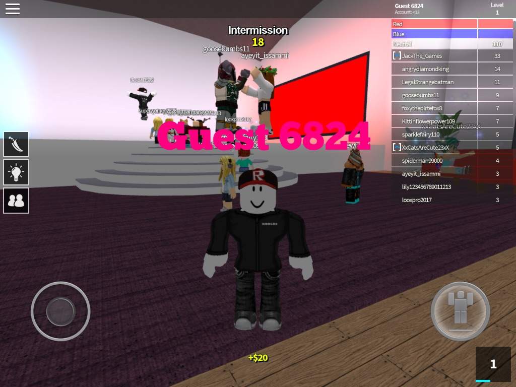 Playing As Real Guest Episode 2 Playing Pick A Side Roblox Amino - how to play as a roblox guest actually works